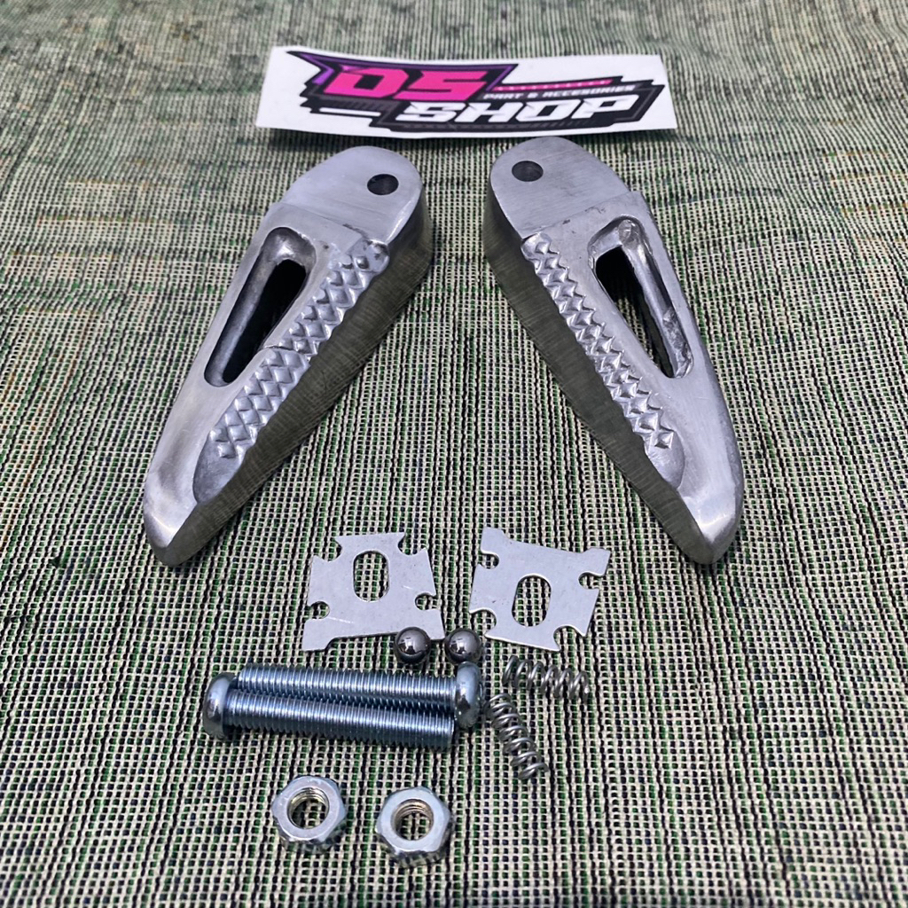 FOOTSTEP PIJAKAN HONDA SCOOPY BEAT VARIO CHROME STEP SCOOPY CHROME