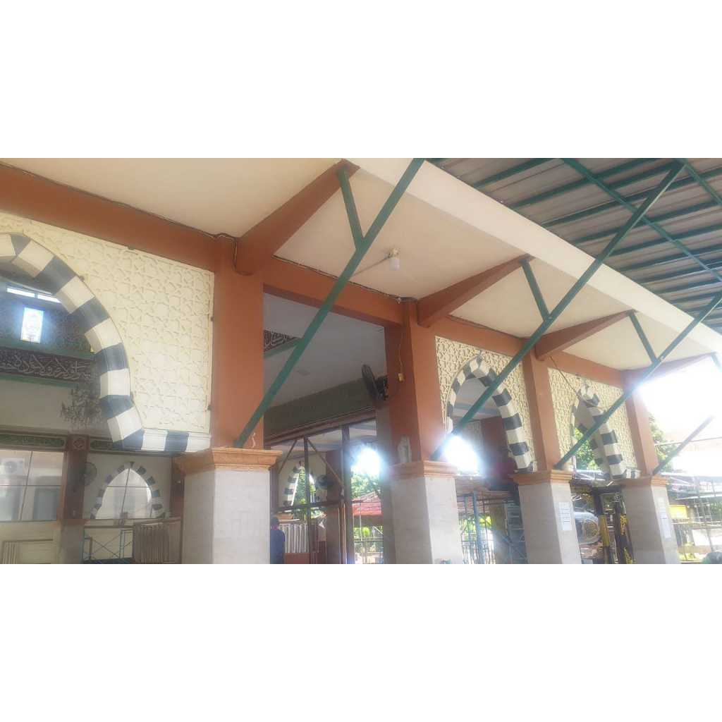 Ornamen GRC Krawangan Islami Dinding Masjid Senayan