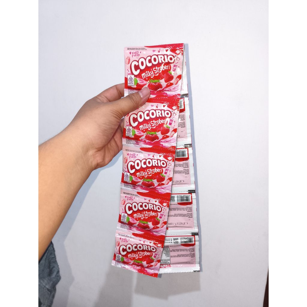 Cocorio Minuman Serbuk 1 Renteng Isi 10 Sachet