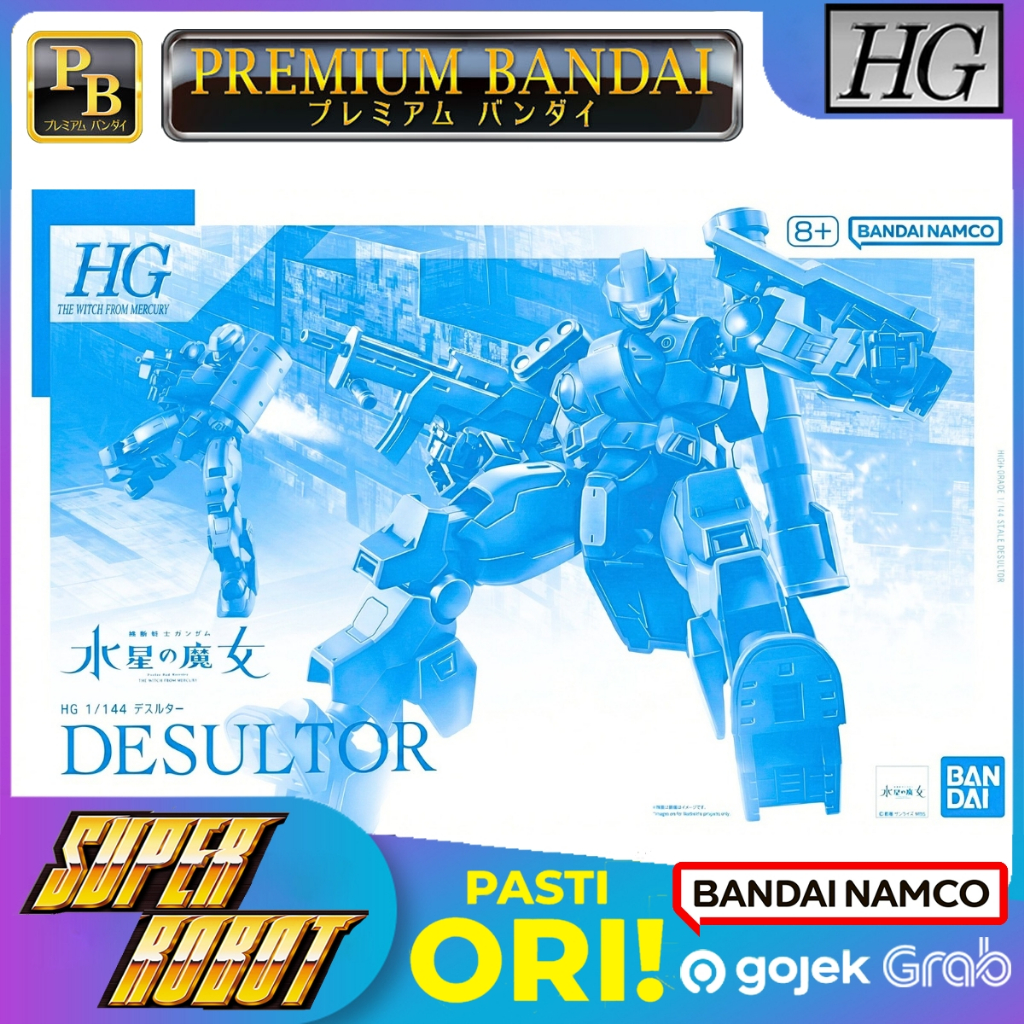 BANDAI HG Desultor - Gundam The Witch From Mercury P-BANDAI Limited