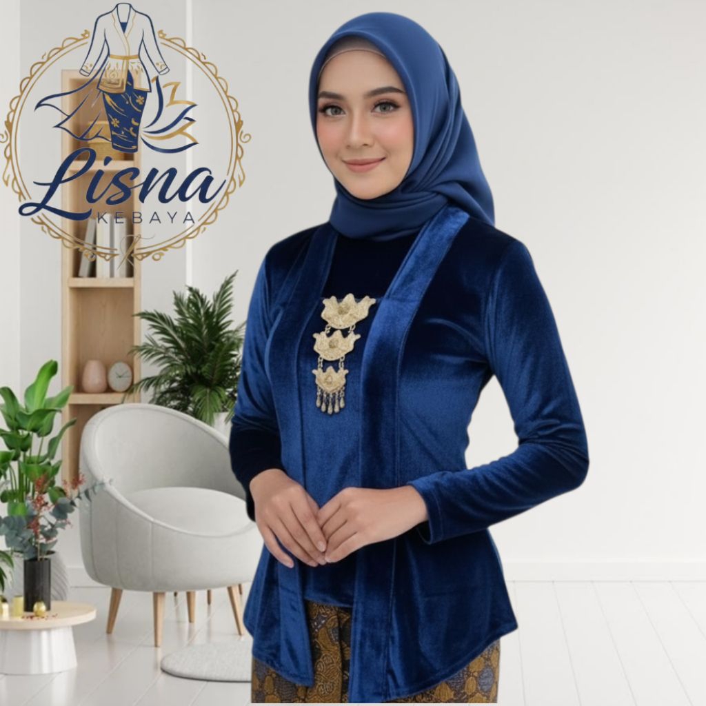 Atasan Kebaya Bludru Model Kutu baru Kebaya Kutu Baru