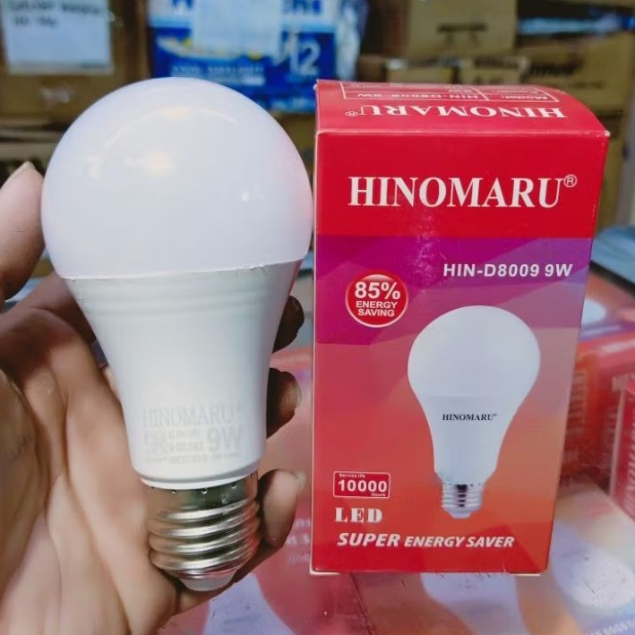 LAMPU LED HINOMARU 9 WATT/BOHLAM LED HINOMARU 9 WATT CAHAYA PUTIH