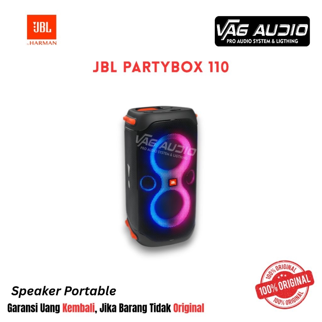 SPEAKER PORTABLE JBL PARTYBOX 110