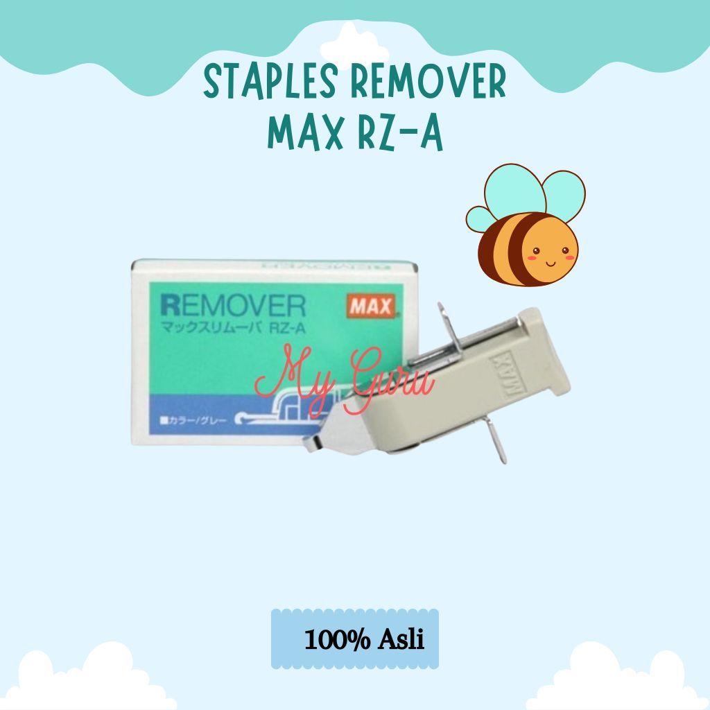 [PCS] MAX STAPLER REMOVER / PENCABUT STAPLES MAX RZ-A
