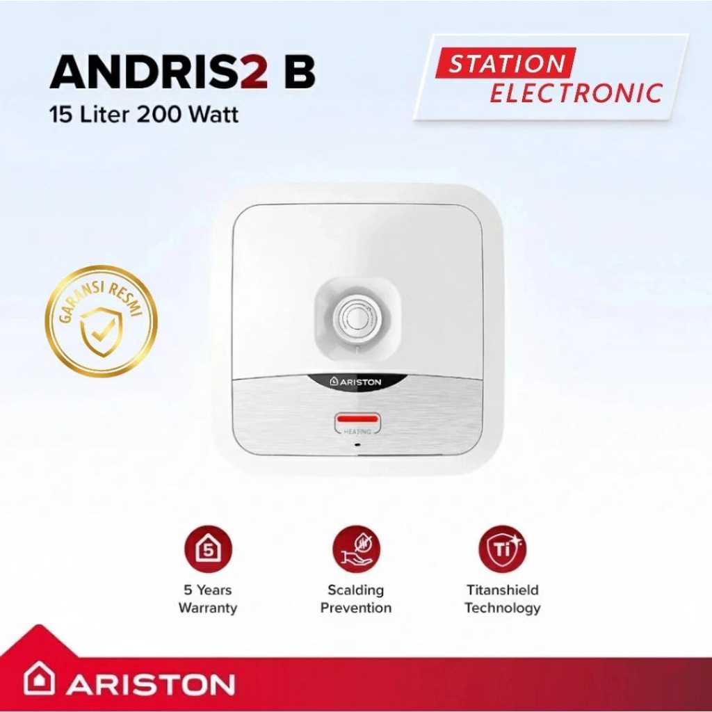 ARISTON WATER HEATER 15 LITER AN2 15 B AN2-15B200 AN2-15B