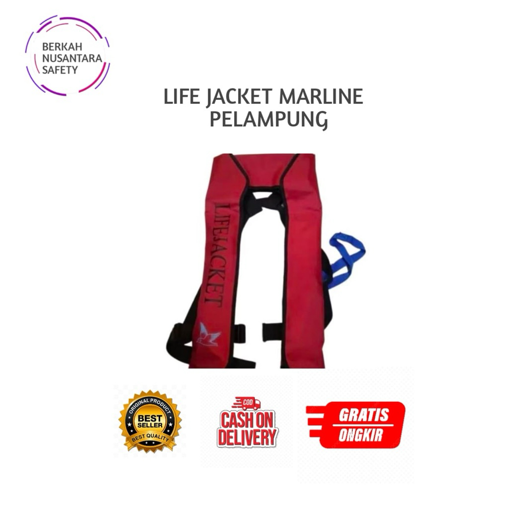 LIFE JACKET MARLIN PELAMPUNG CO2/LIFE JACKET INFLATABLE/LIFE JACKET MARLINE CO2