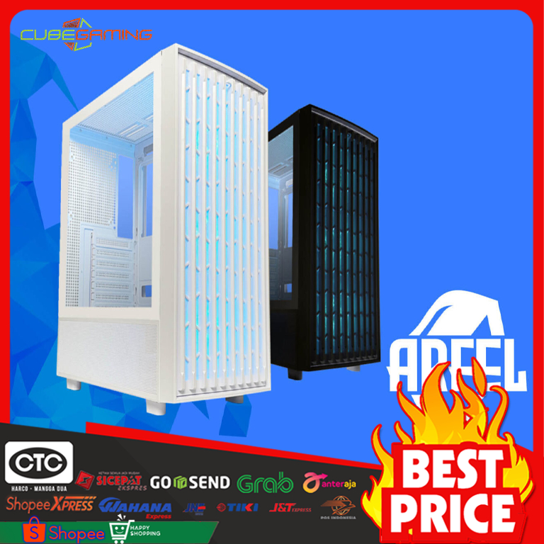 CUBEGAMING ARFEL - CASING PC | ATX,M-ATX,ITX - GAMING PC CASE