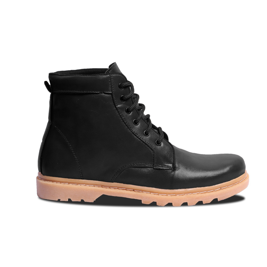 Carnos Cruiser Sepatu Boots Pria Safety Black