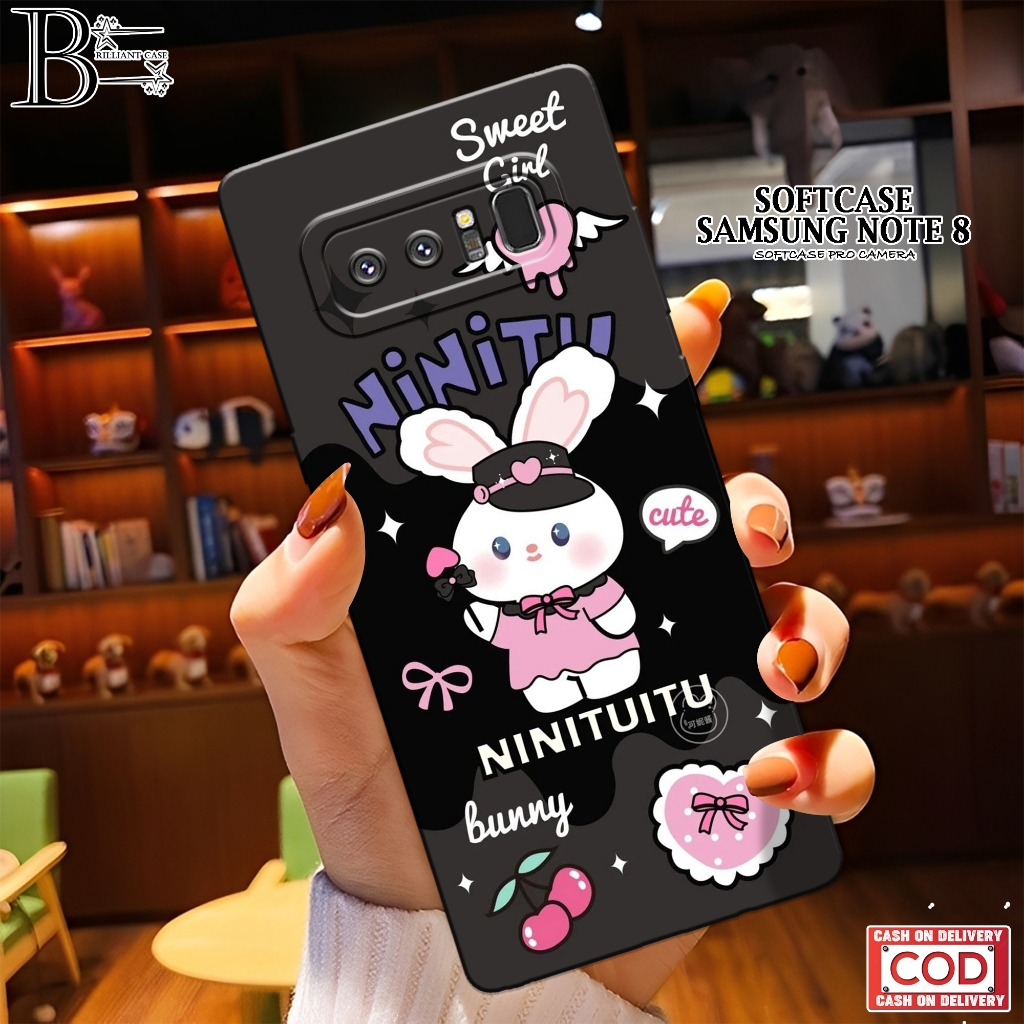 Case Samsung Note 8 Terbaru - Fashion Case Lucu - Casing Samsung Note 8 Terbaru - Silikon Pro Camera
