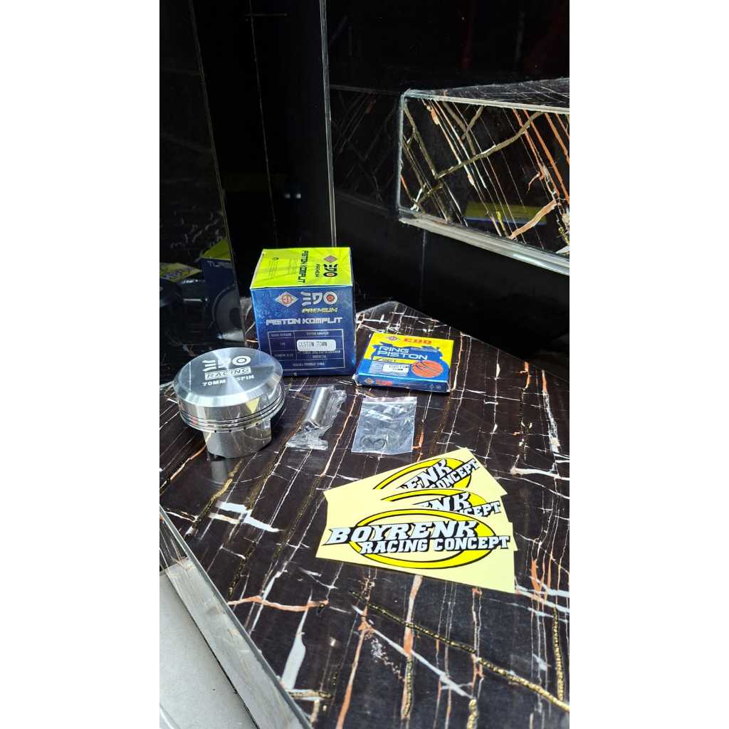 PISTON 68/69/70 PIN 15 PISTON TIGER 68 PISTON TIGER 70 PISTON DOME CUSTOME EDO-BOYRENK SURABAYA