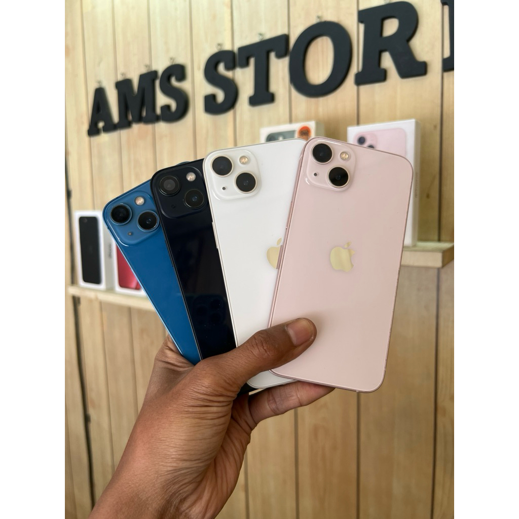 Iphone 13 128gb resmi second ibox pink