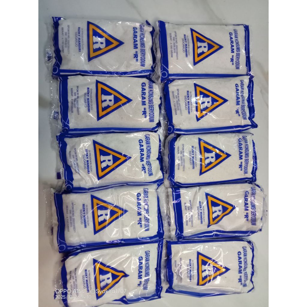 garam halus beryodium garam konsumsi garam meja