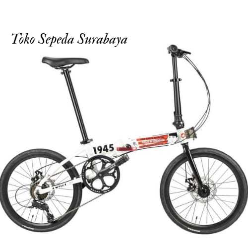 SEPEDA LIPAT ELEMENT 20 INCH FOLD X ( X-LITE ) DAMN I LOVE INDONESIA 9 SPEED,SEPEDA READY SEMUA WARN