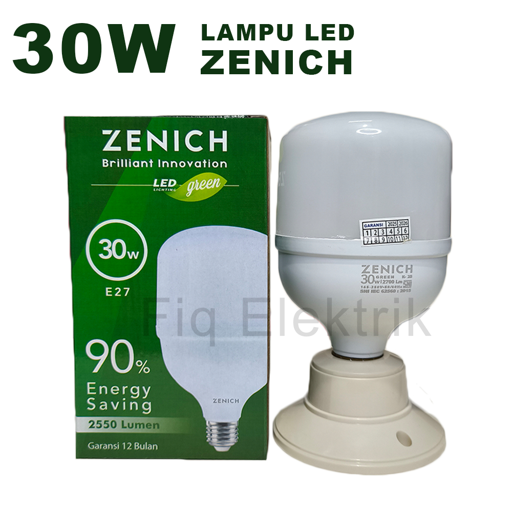 Lampu Led Zenich 30 Watt Lampu Zenich 30w Terang Berkualitas