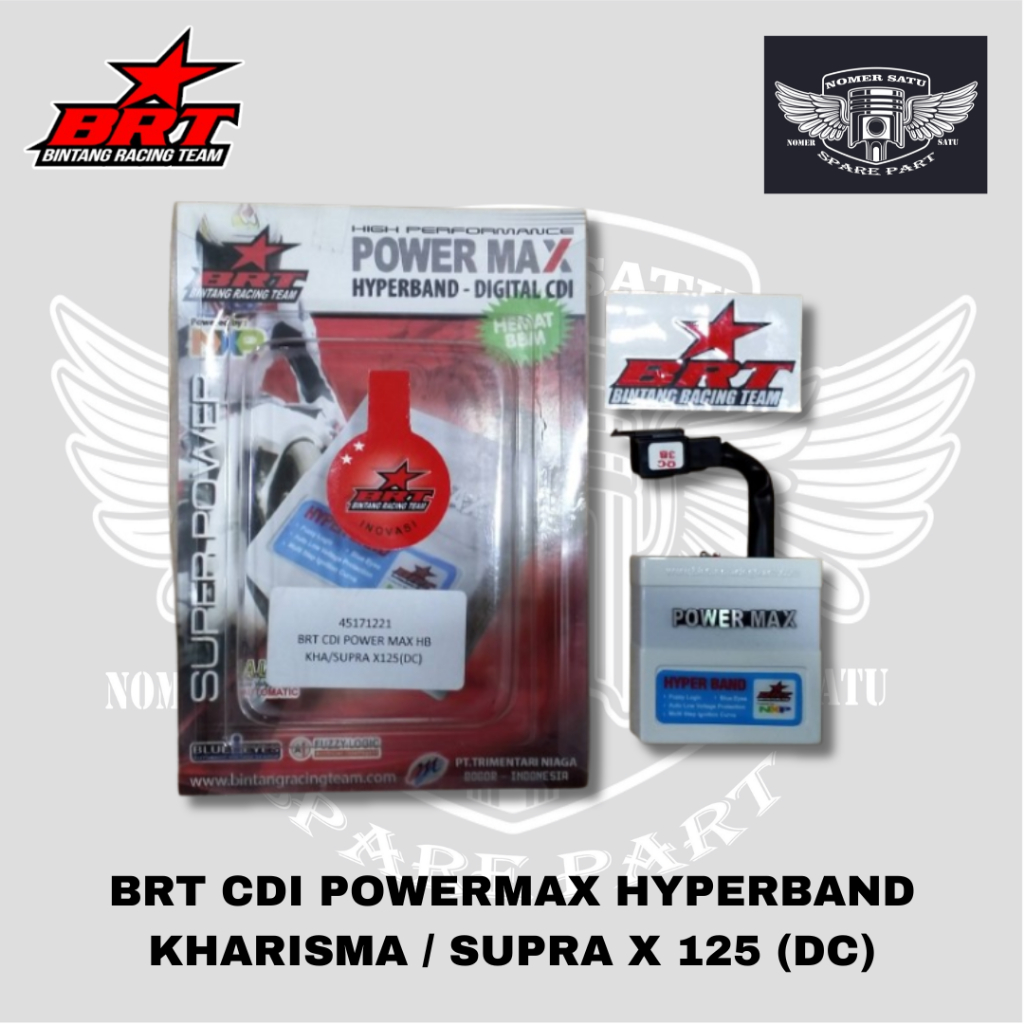 BRT CDI POWERMAX HYPERBAND KHARISMA KARISMA SUPRA X 125 SUPRA 125 ORIGINAL 100%