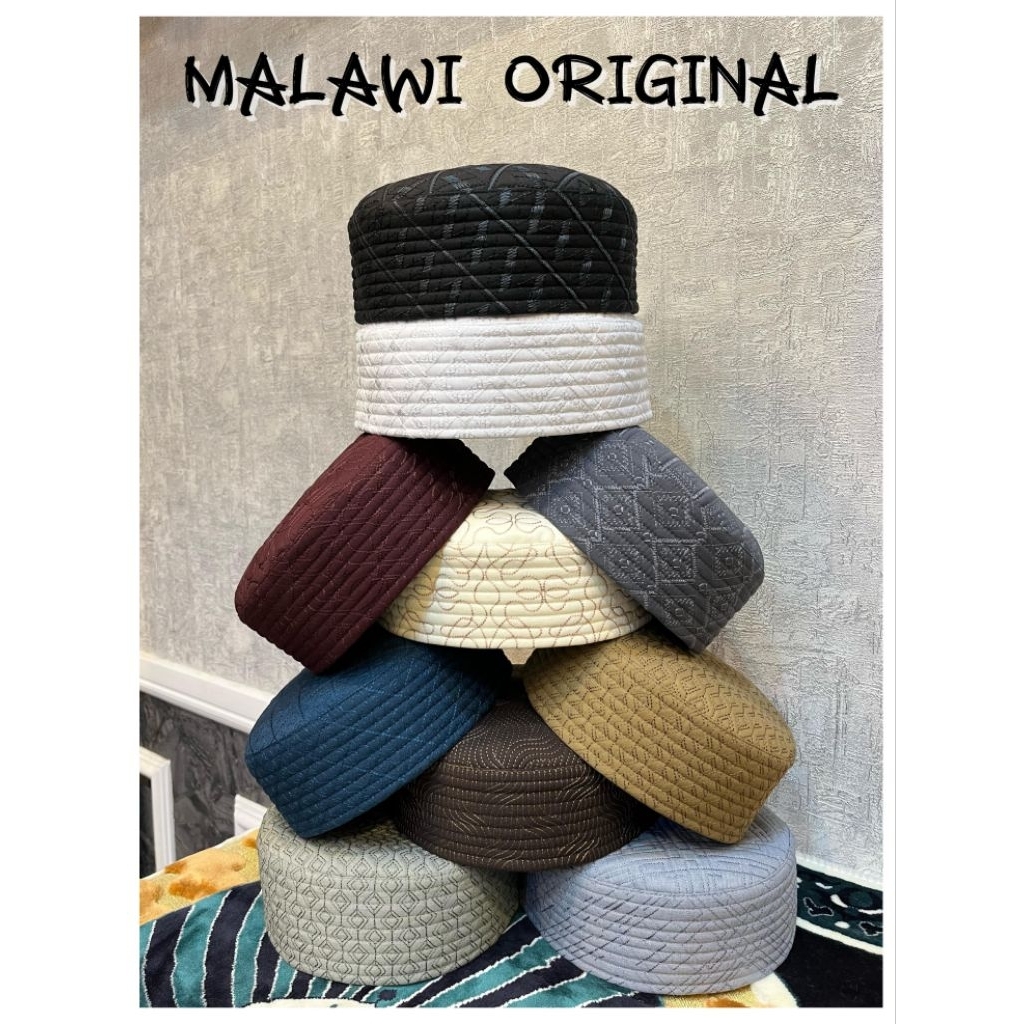 Kofyah Malawi/ Peci Malawi/ Songkok Malawi Original