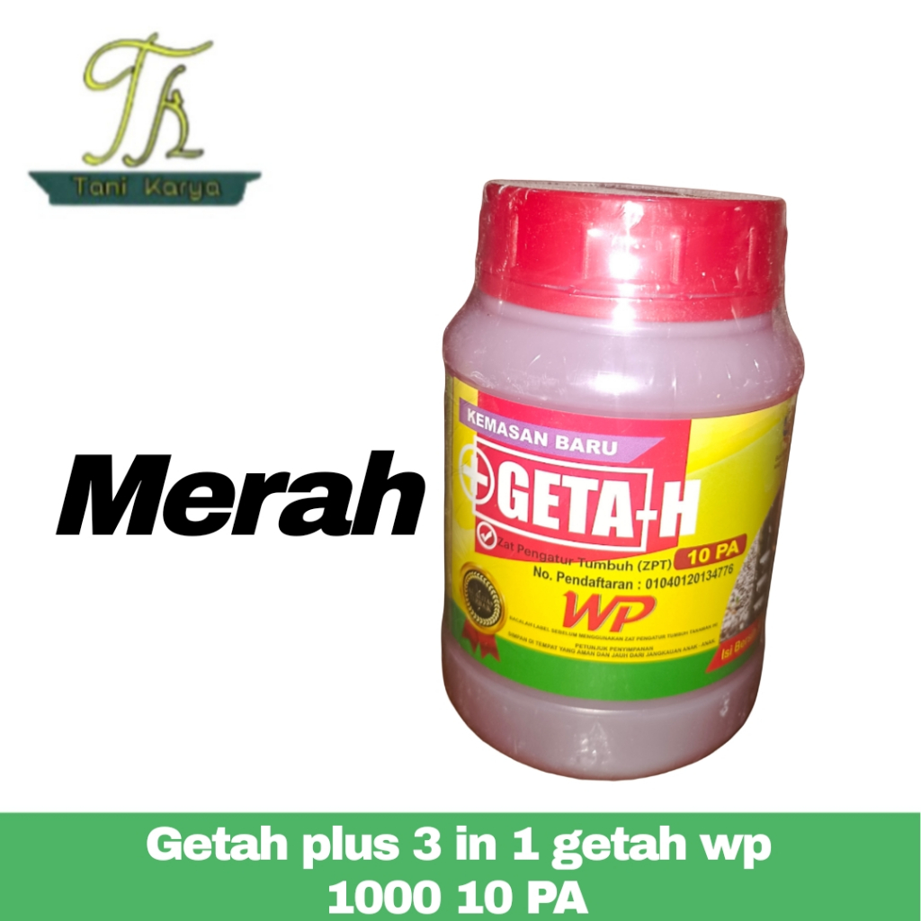 GETAH PLUS 3 IN 1  500 ML / GETAH WP / GETAH 1000 / PERANGSANG GETAH KARET