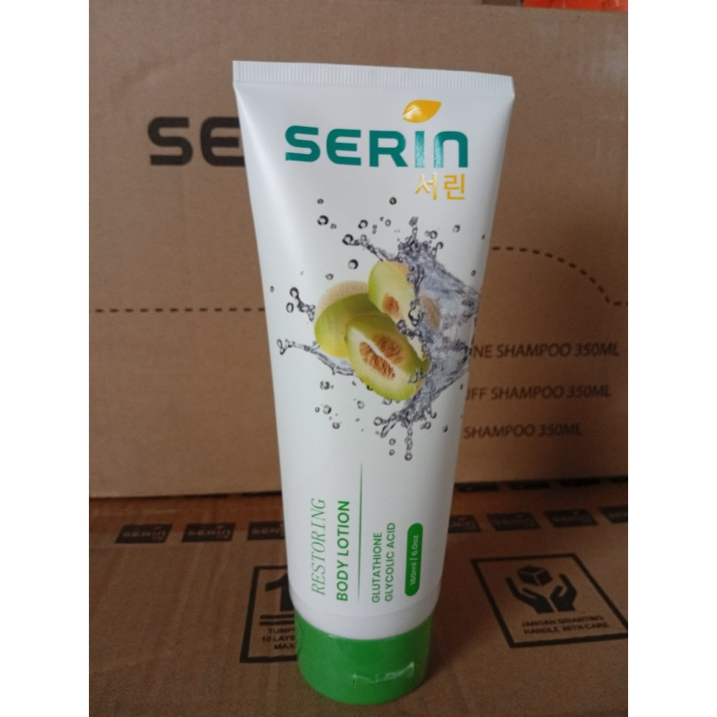 Serin Restoring Body Lotion Glutathione Glycolic Acid 180ml