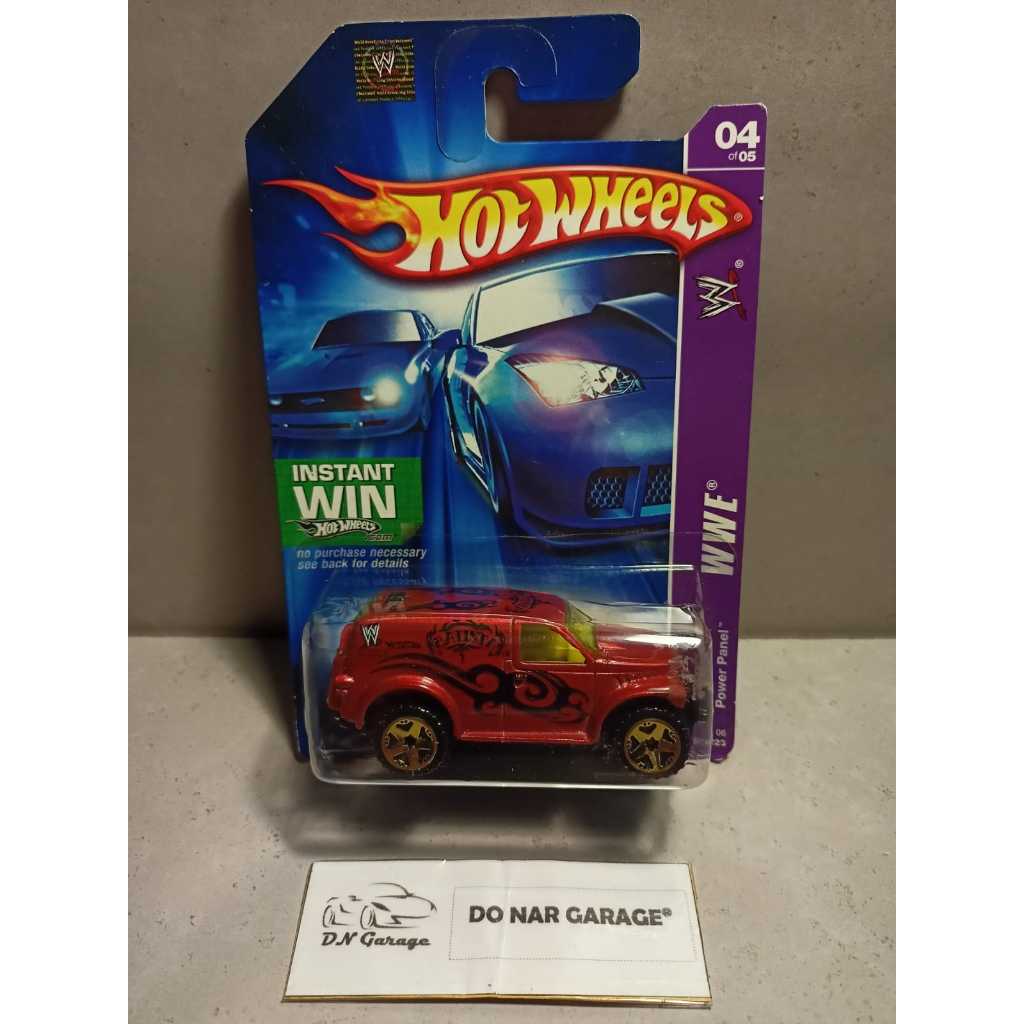 Hotwheels Regular (Card Lama) – Power Panel (WWE Batista Livery)