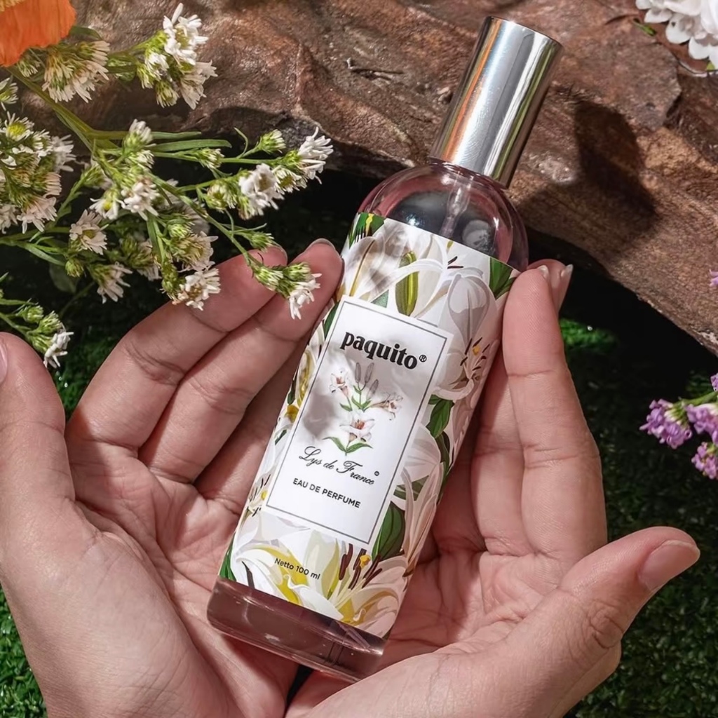 [TASYA FARASYA APPROVED] Paquito Eau De Perfume EDP Lys de France | Red Carat | Musk Noir | White Sa