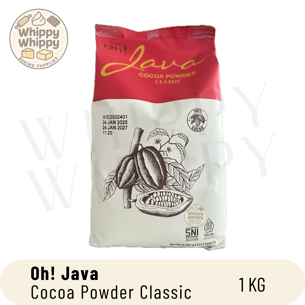 Oh Java Cocoa Powder Classic 1KG / Classic Java Cocoa Powder Oh Java