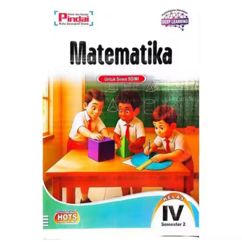 LKS Matematika kelas 4 SD/Mi Semester 2 Deep Learning