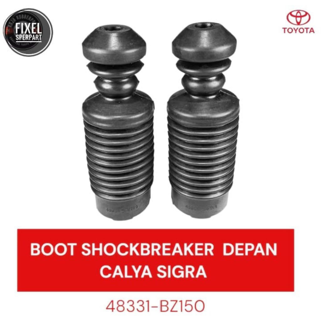 KARET BOOT SHOCK BREAKER STOPPER SHOCK DEPAN CALYA - SIGRA