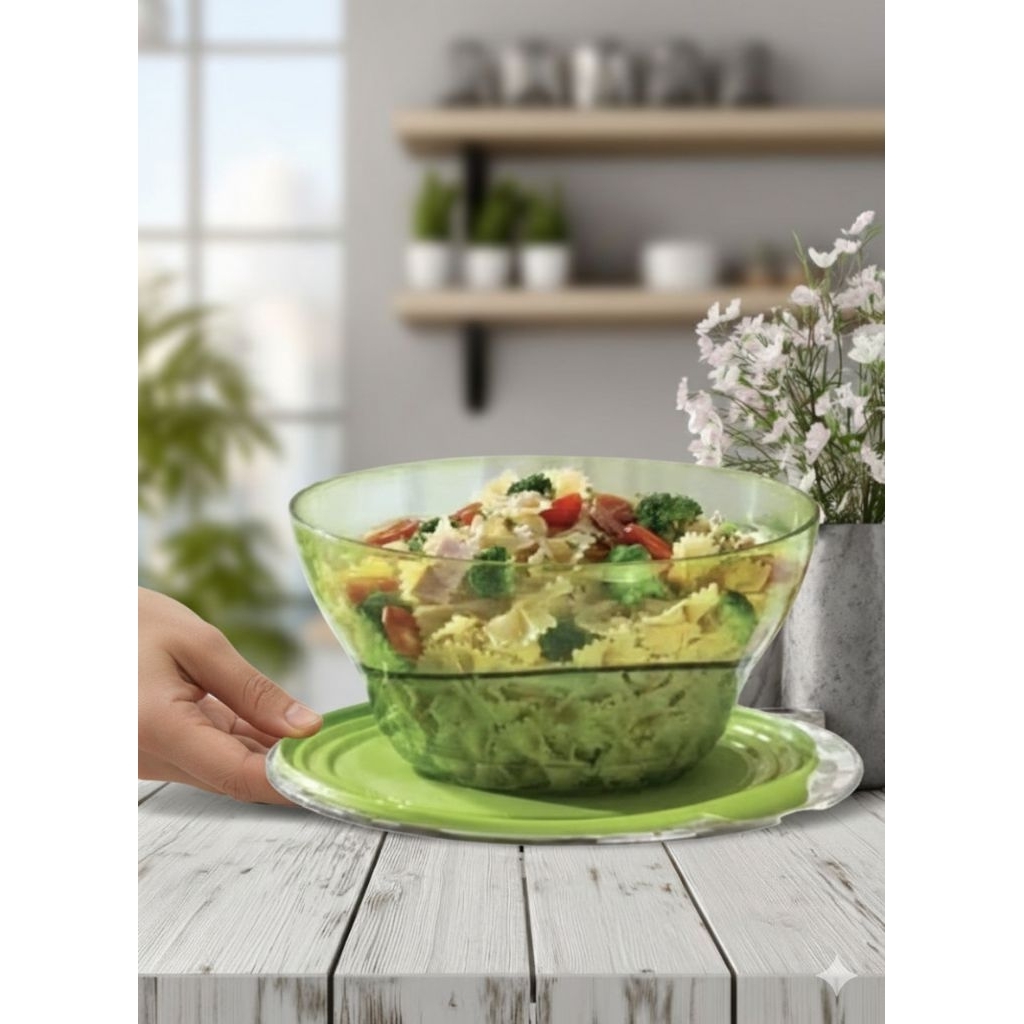 Tupperware Eleganzia Bowl 4,6 L Wadah Makanan