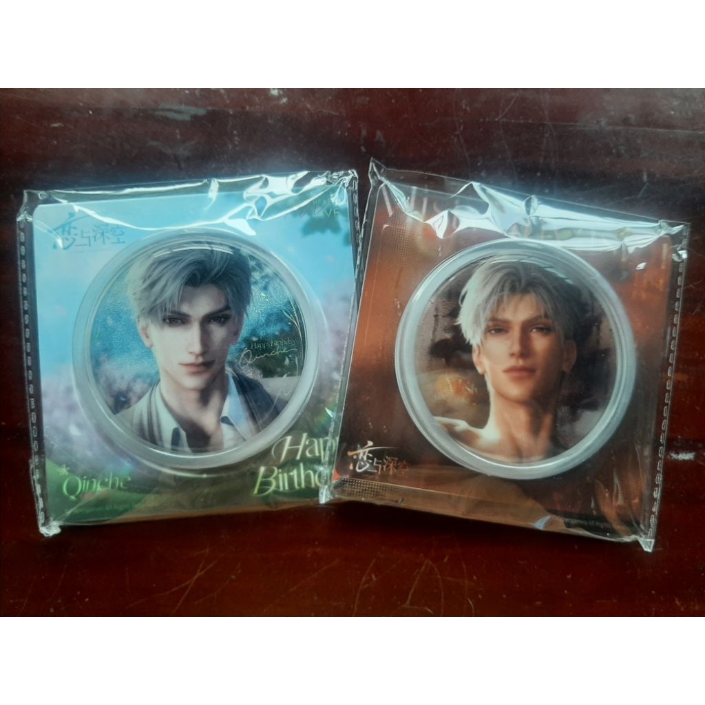 Love and Deepspace Official Badge Sylus Birthday Merch