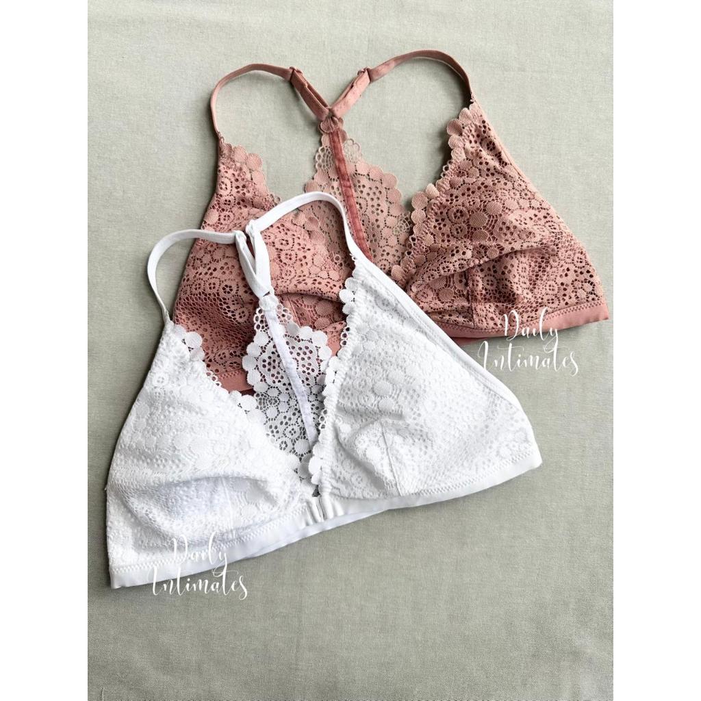 H*M Non-wired Lace Bra | Bralette Full Lace
