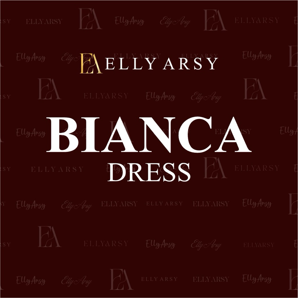 Bianca Dress Material Lady Zr Pattern EA Organza Exlusive By Elly Arsy Only Gamis (Tanpa Hijab)