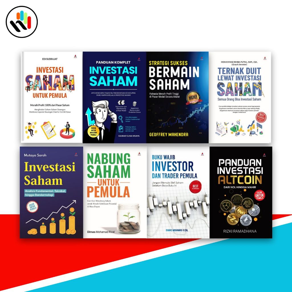 Buku Investasi Saham : Nabung Saham,Trader Pemula,Strategi Sukses Bermain Saham,Investasi Saham - An
