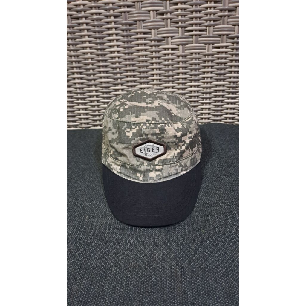 topi eiger komando bolak balik