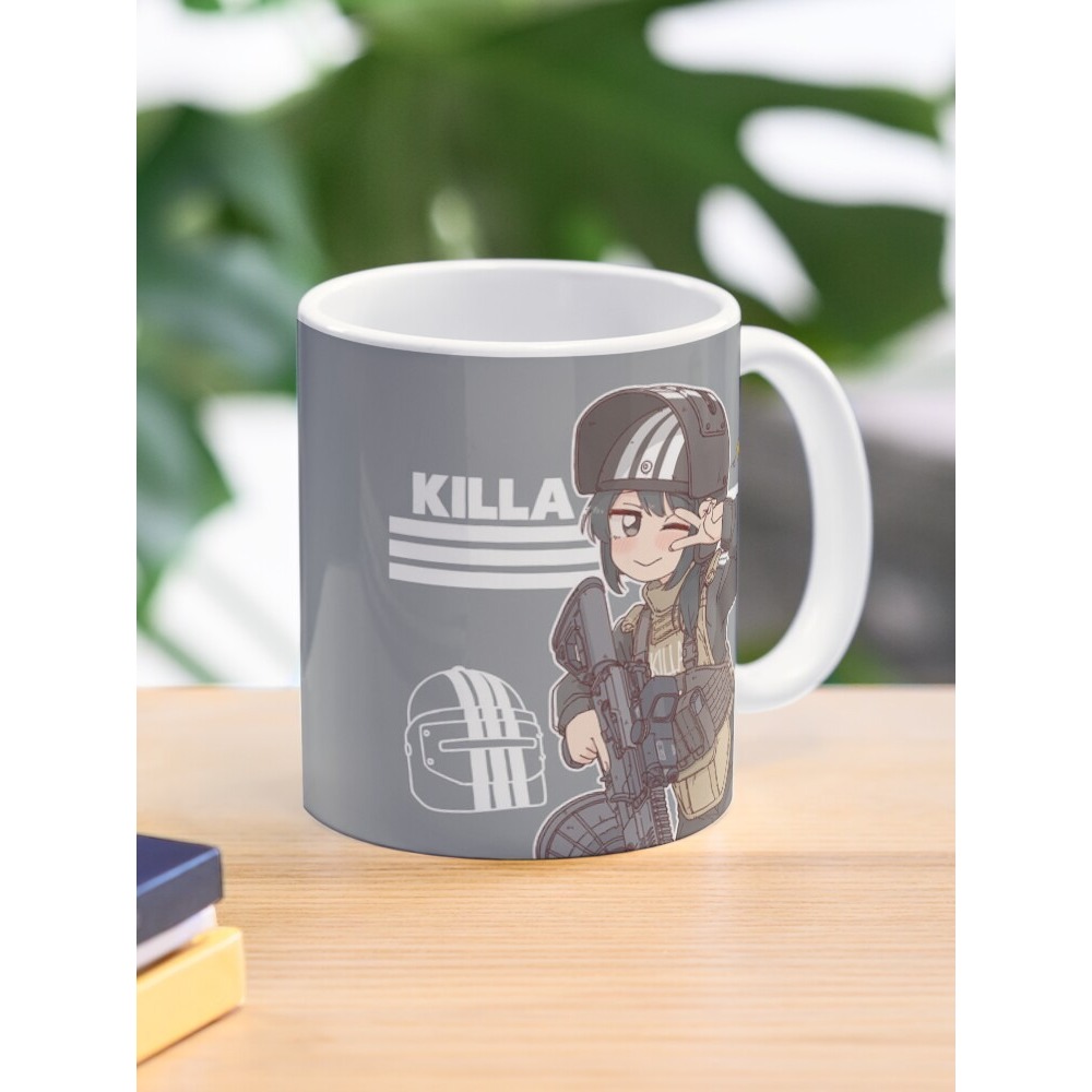 Escape From Tarkov Killa Anime In-game Poster Sticker Coffee Mug