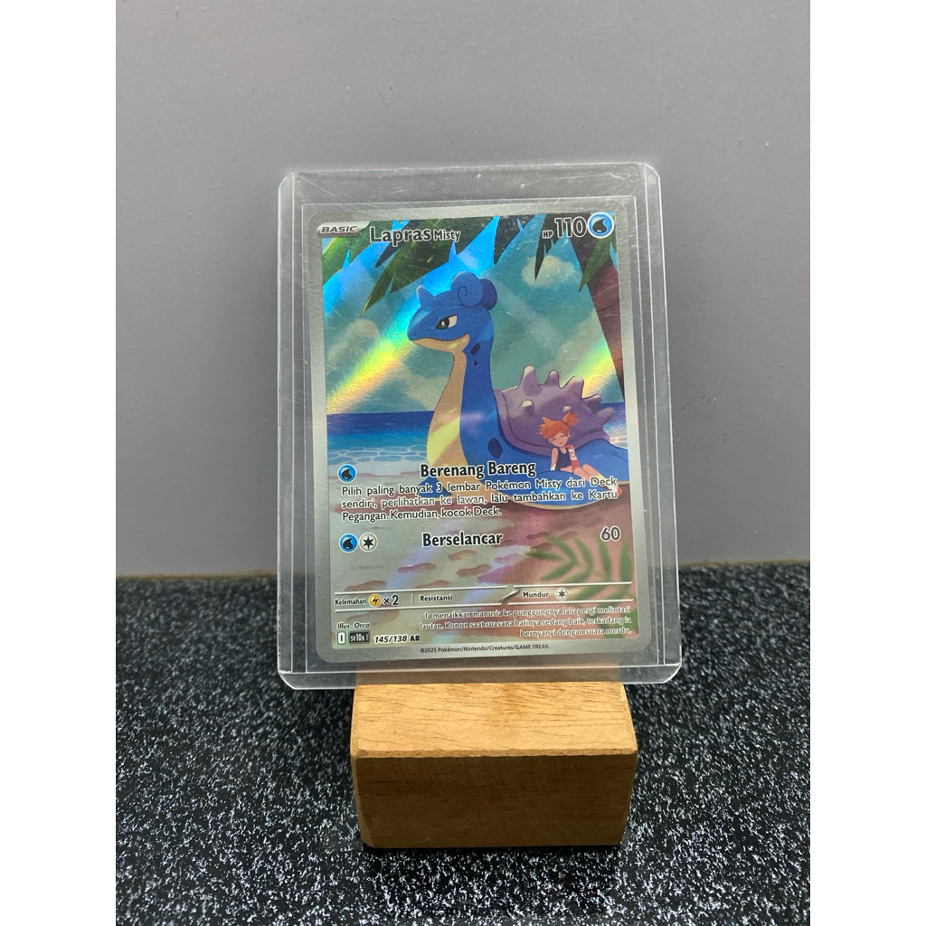 LAPRAS MISTY Kartu Pokemon Original - Juans Hobbys
