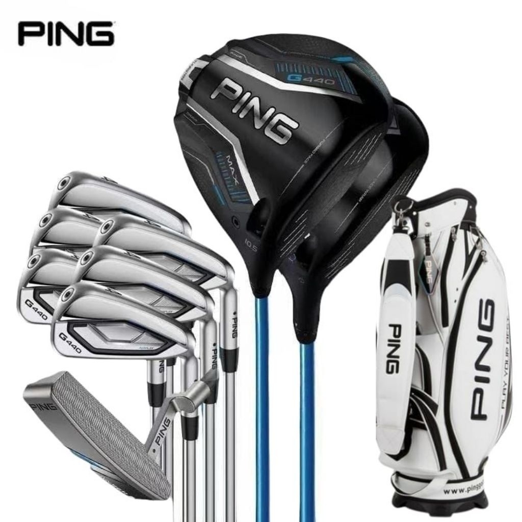 TAS GOLF PINGGG PRIA FULL SET TAS GOLF & 11 STIK COCOK UNTUK PEMULA