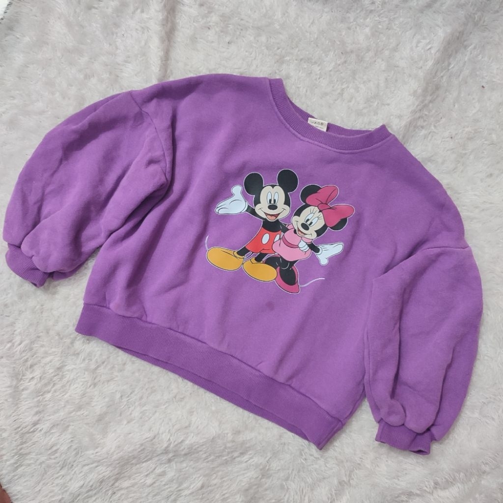 sweater anak lengan balon perempuan