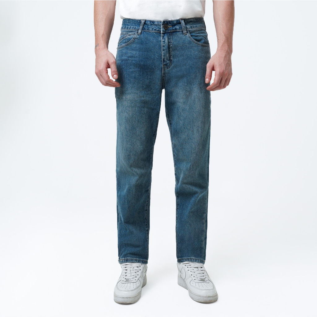 CELCIUS Celana Denim Panjang Slim Fit I31000431C Biru