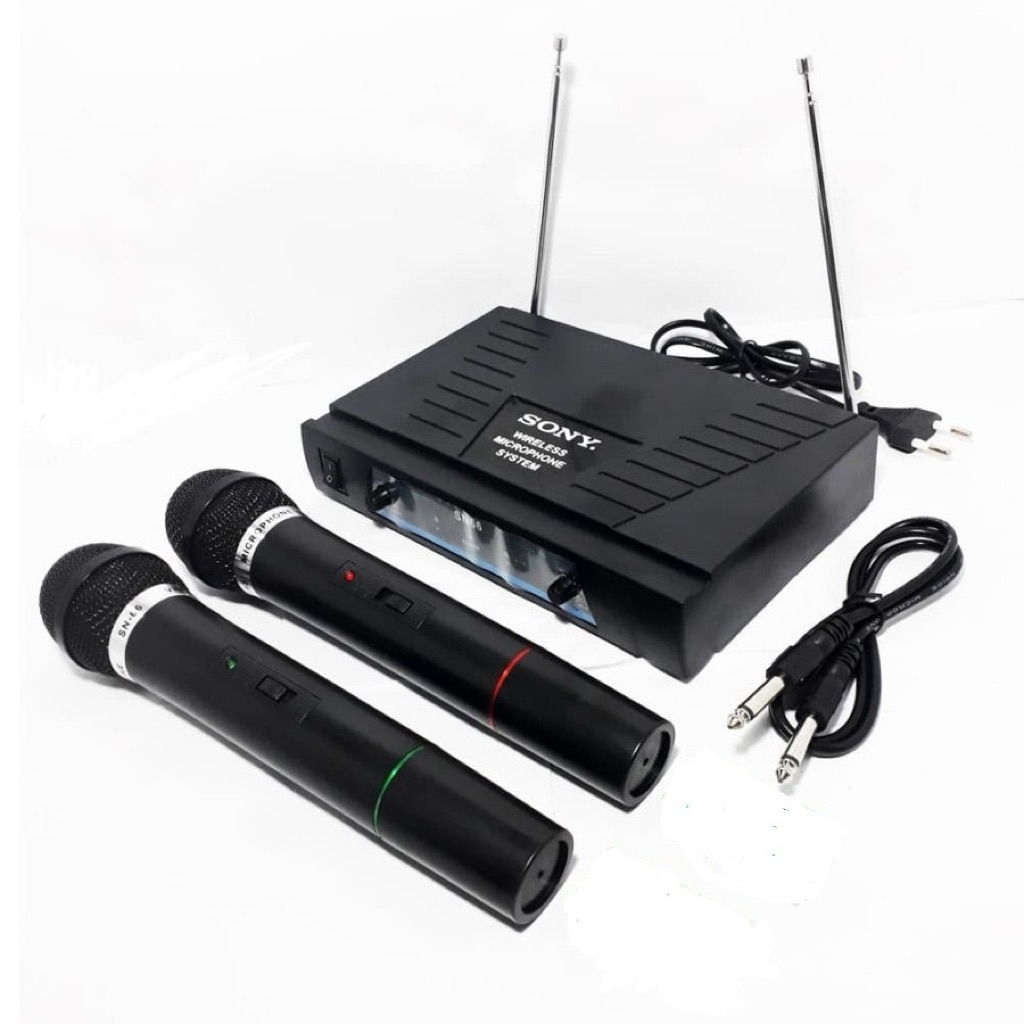 Mic SONY SN-66 Mic wireless microphone tanpa kabel spul udah pakai m2000