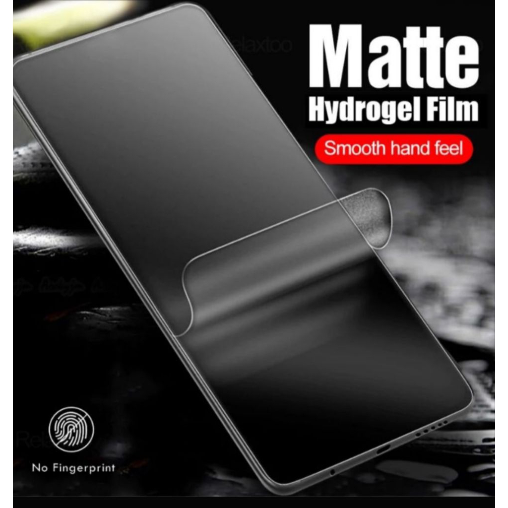 HYDROGEL MATTE (SAMSUNG) S7 Edge S8 S8+ Active S9 S9+ S10 S10+ Lite S20 S20+ FE Ultra S21 S21+ S22 S