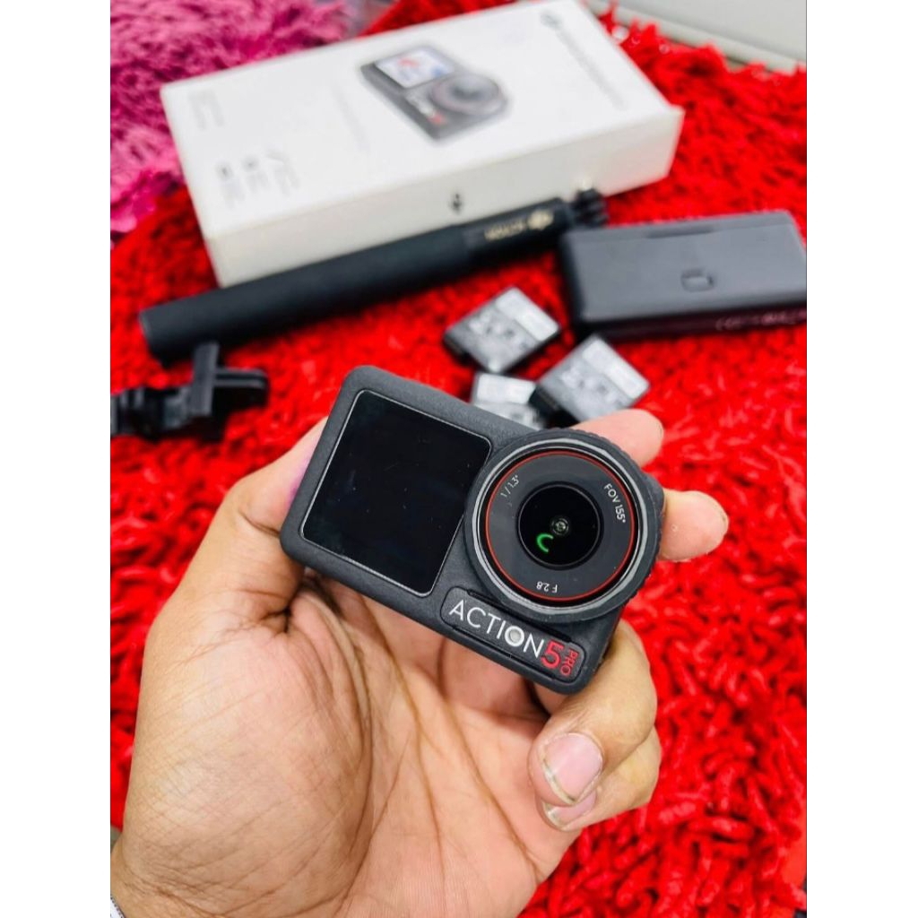 Camera action 5 PRO full set second original