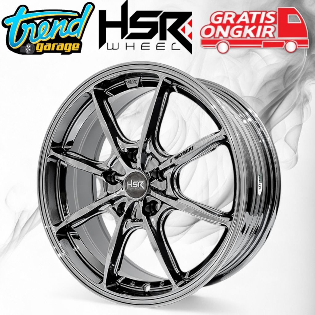Velg Mobil R17 Hsr Maybrat untuk ; Xpander Brv Civic Dll.