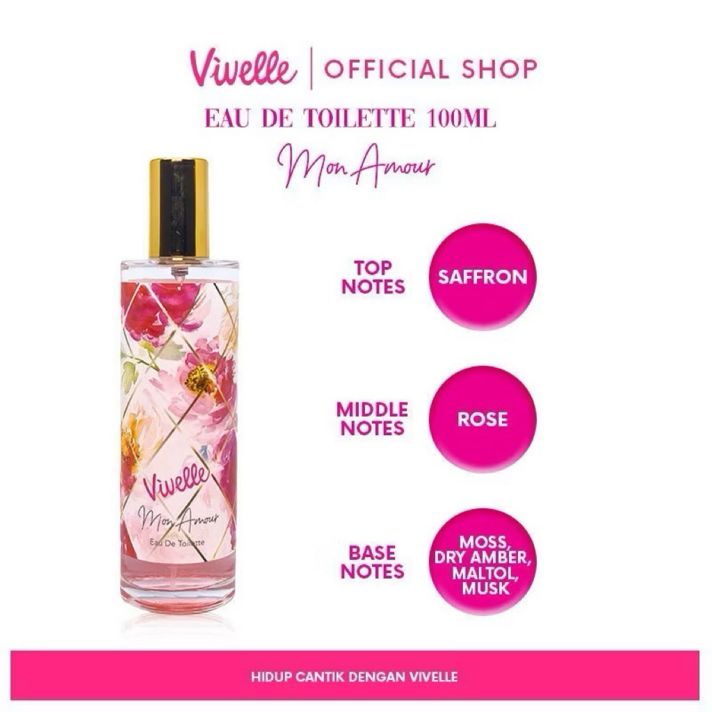 Parfume Vivelle Mon Amour 100ML