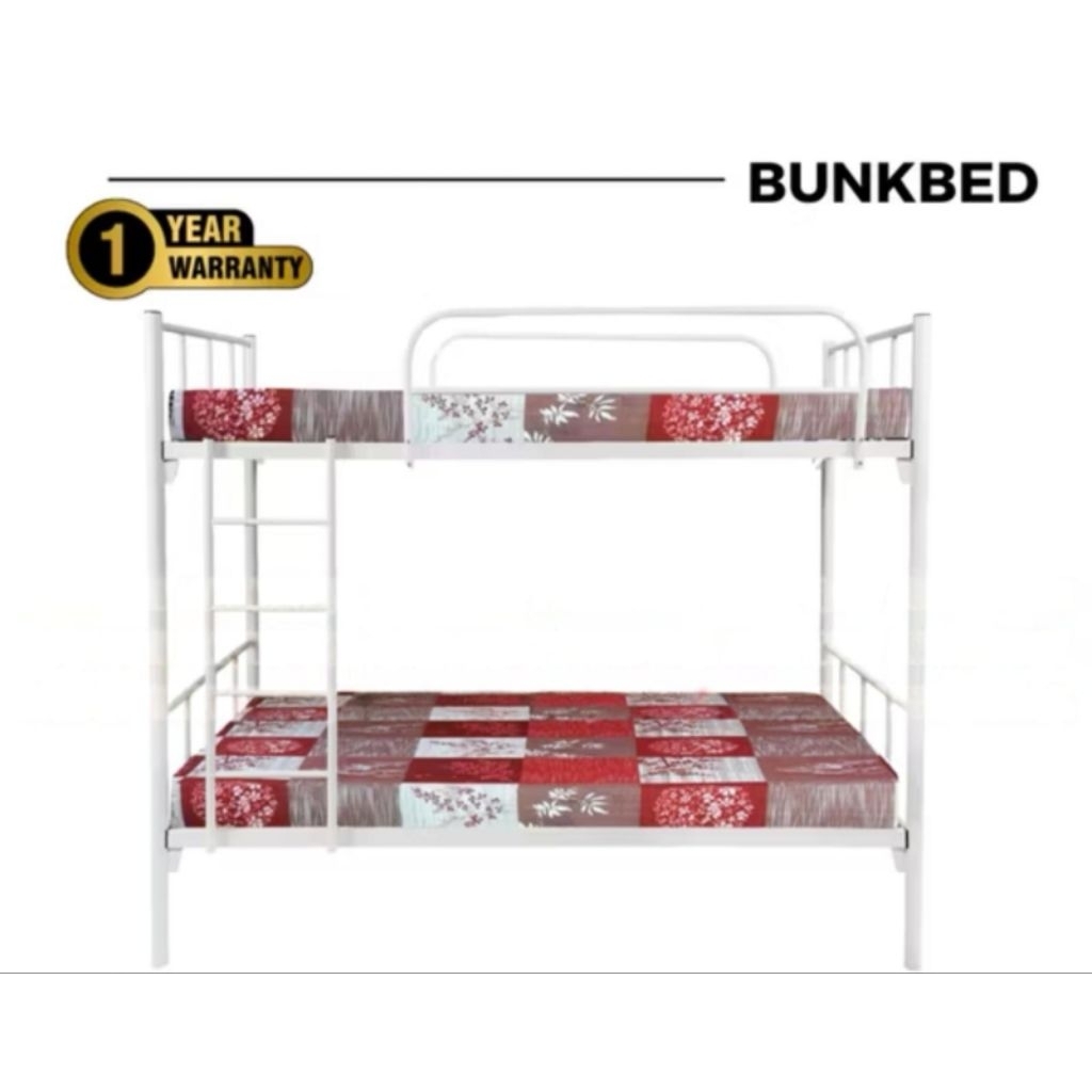 Ranjang Susun 2 Tingkat Ranjang Besi Ranjang Bunkbed