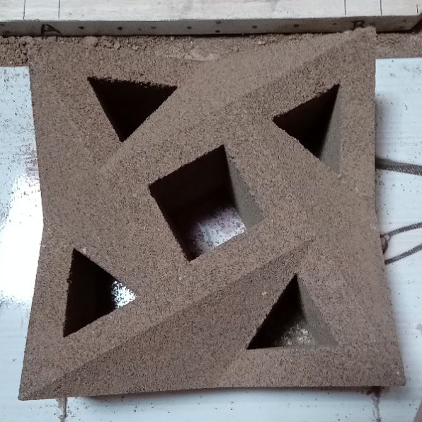 Cetakan Loster Motif Kincir | Bahan Kayu | Tumbuk