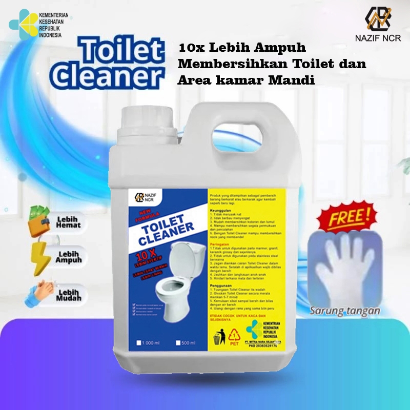 Pembersih Kerak Toilet Cleaner Kemasan 1 Liter Cairan Ajaib Pembersih Toilet