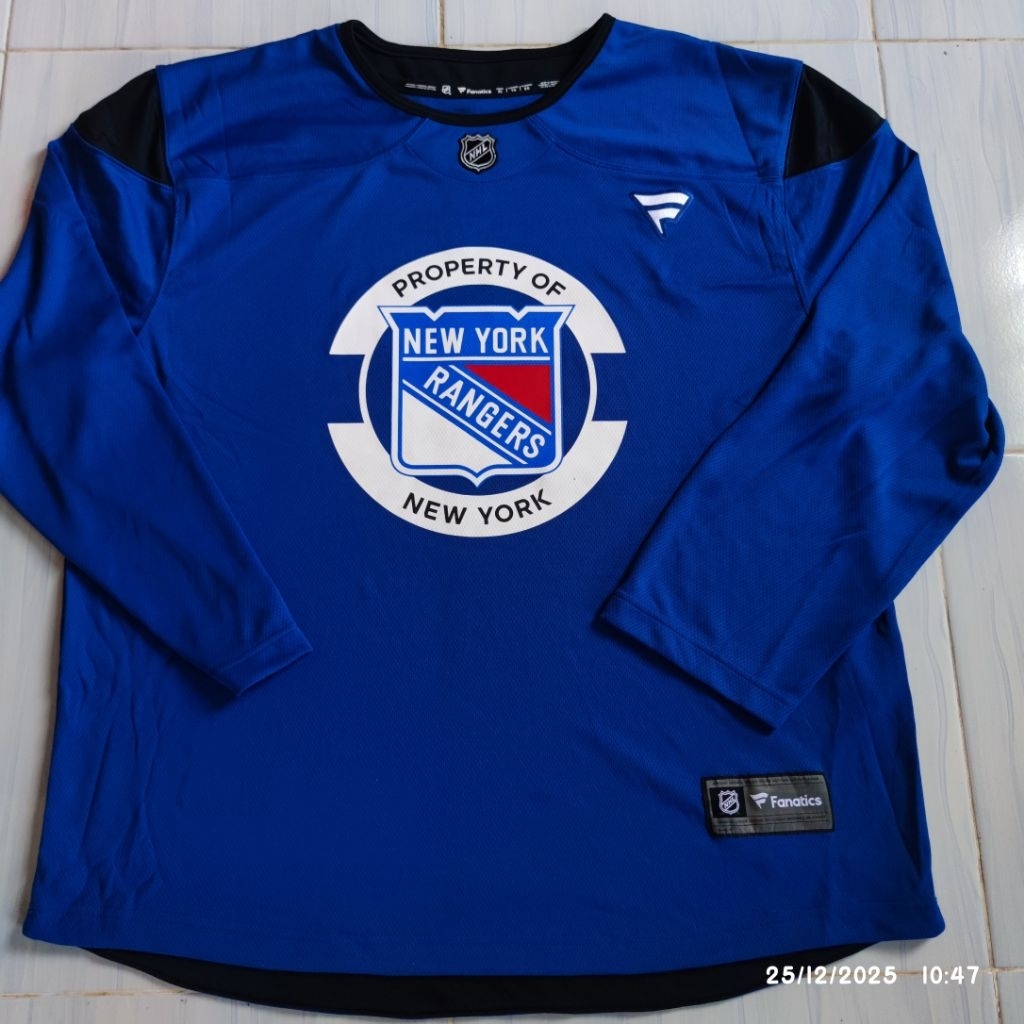 JERSEY PRACTISE HOCKEY NHL FANATICS