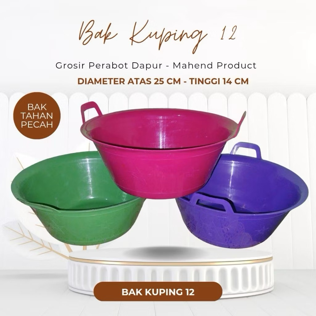 Baskom Kuping| Baskom dapur mini| Baskom packing| Baskom dapur|