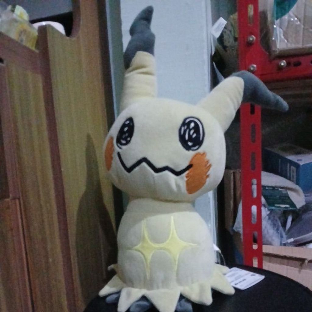 Mimikyu Pokemon Boneka Super Big Ori Banpresto Ex display