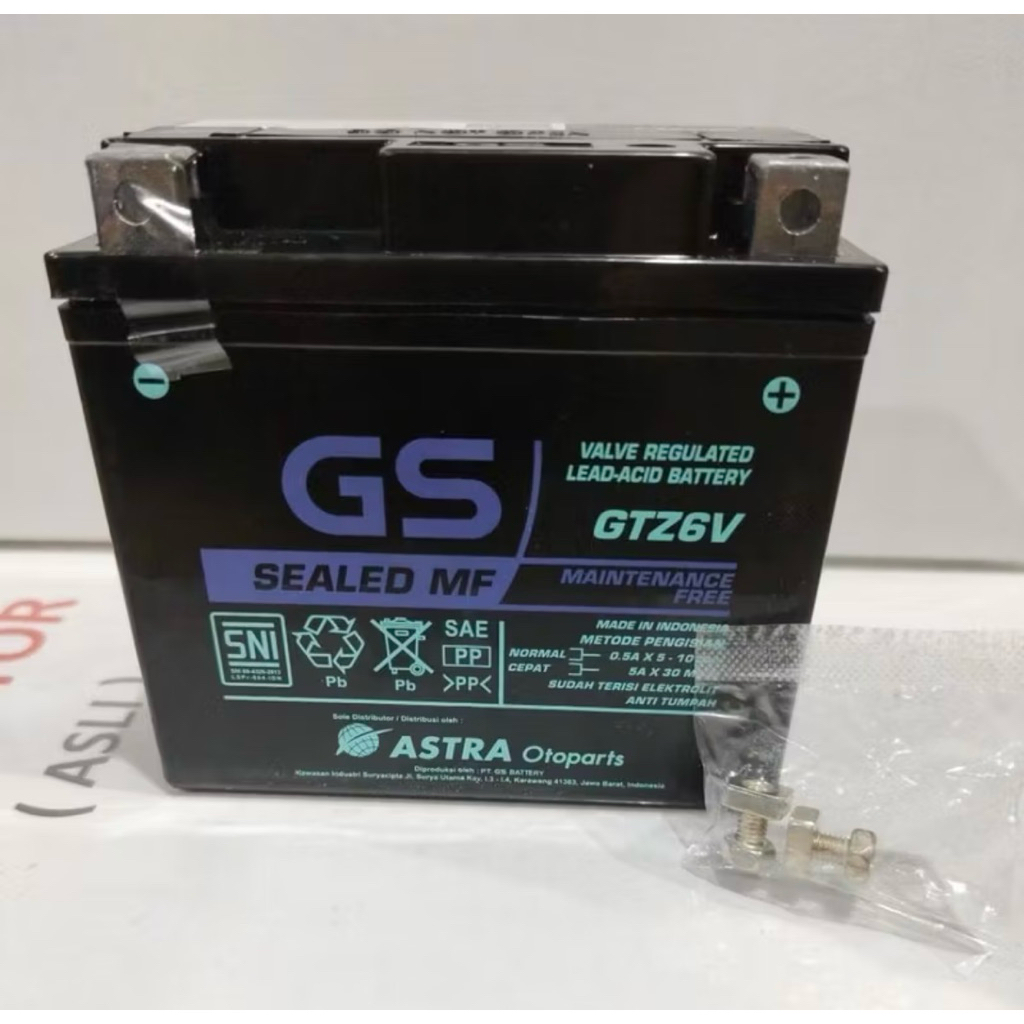 Aki GS Astra GTZ 6V